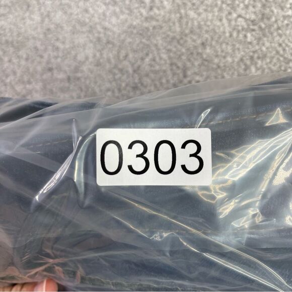 American Eagle Artist Jeans Women's 10 Blue Crop Straight Low Rise Dark Denim - Picture 12 of 12